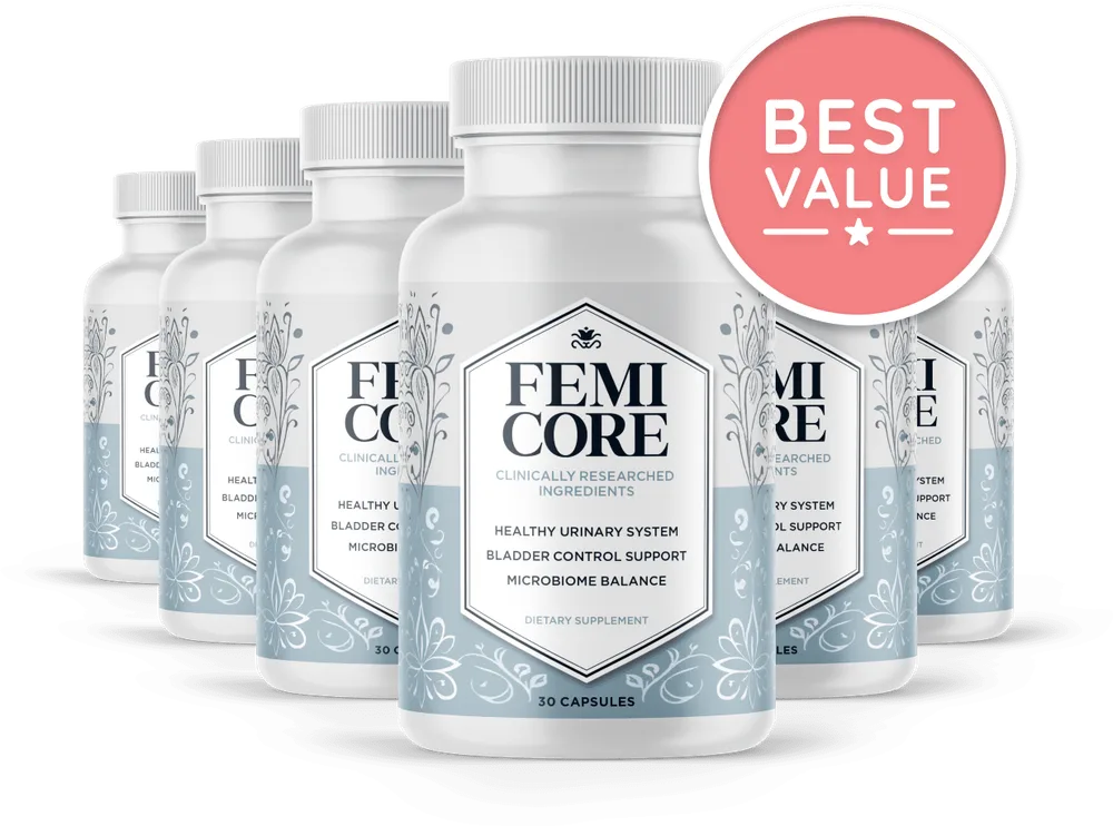 FemiCore 6-bottle package